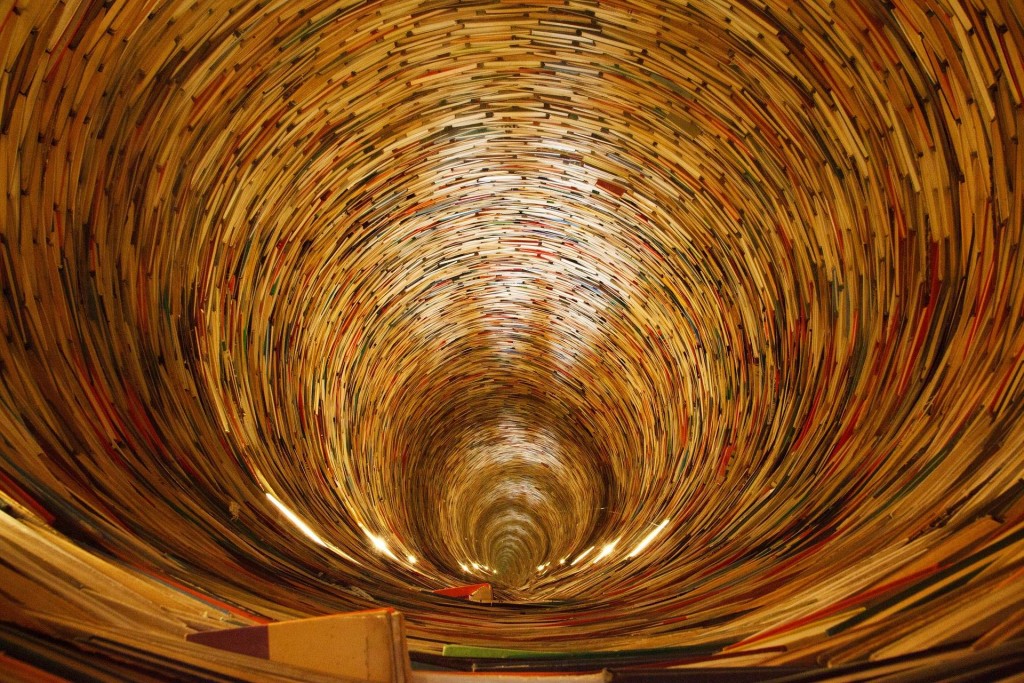 spirale de livres