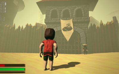 Toms Adventures: un projet de jeu sous Blender UpBGE