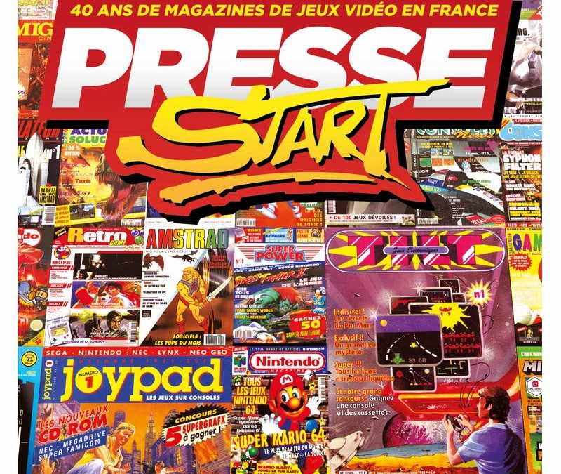 Presse Start  : 40 ans de magazines de jeux vidéo en France